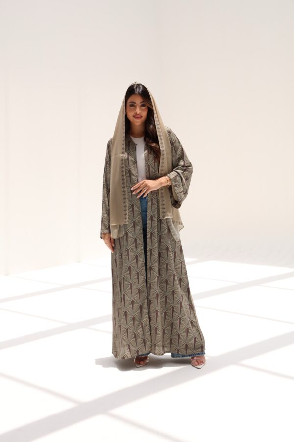 عباية عملية كريب ناعم